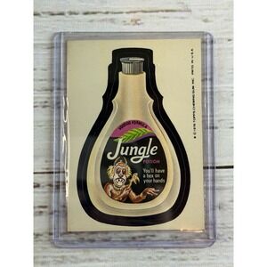 1976 WACKY PACKAGES SERIES 16  JUNGLE POTION  @@ VERY NICE @@